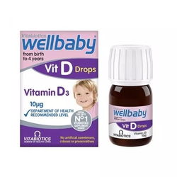قطره ویتامین D3 ول بیبی Wellbaby